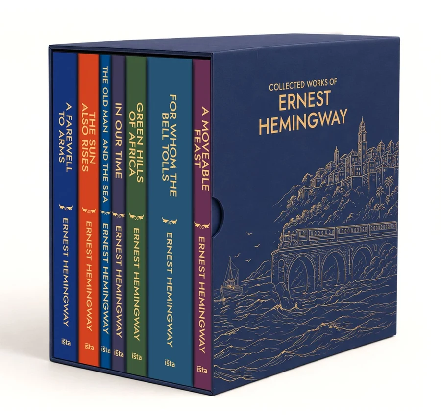 Ernest Hemingway Collection 7 Hardcover Box set