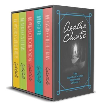 Agatha Christie Mysteries 5 Books Collection Set -(The Big Four, The Murder of Roger Ackroyd, The Murder on the Links, The Mysterious Affair at Styles,The Mystery of the blue Train)