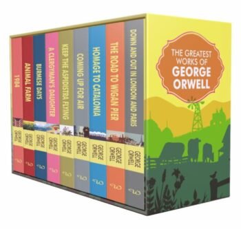 The Complete Novels Of George Orwell 9 Book Collection Set :(Burmese Days,A Clergyman'S Daughter,Keep The Aspidistra Flying,Coming Up For Air,Animal Farm ,1984,Down And Out In Paris And London,The Road To Wigan Pier)