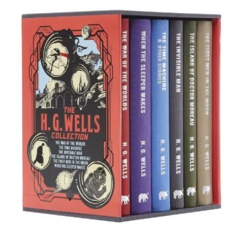 H.G.Wells Collection 6 Book Box Set Plus Journal - BRAND NEW